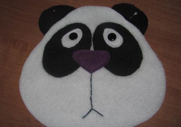 подушка панда