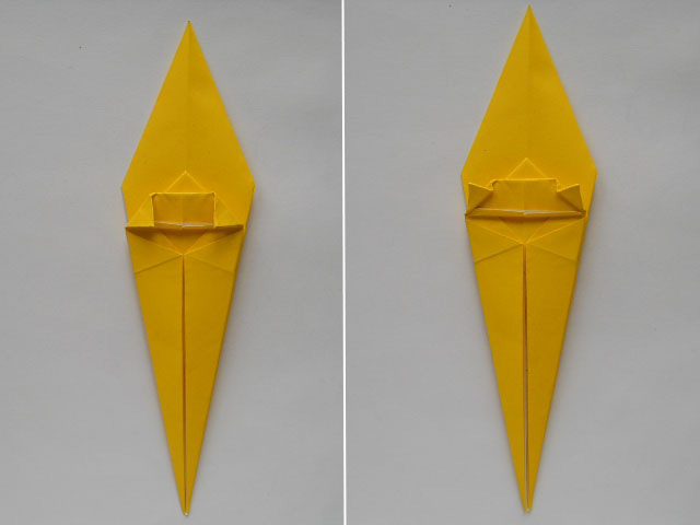 Обезьяна оригами-10