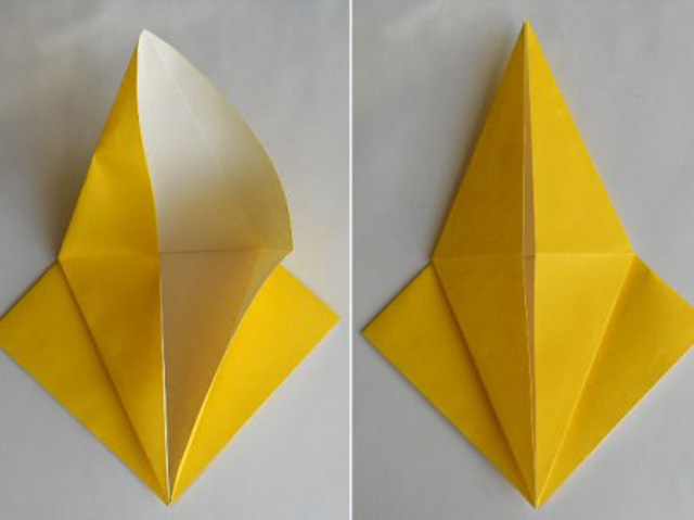 Обезьяна оригами-3