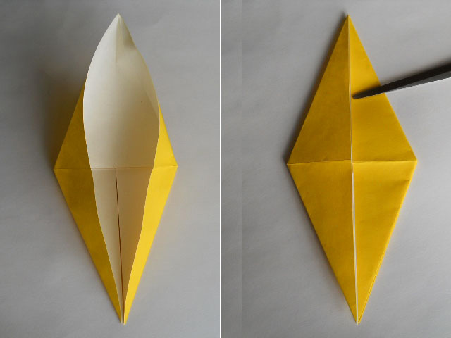 Обезьяна оригами-5