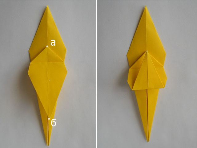 Обезьяна оригами-7