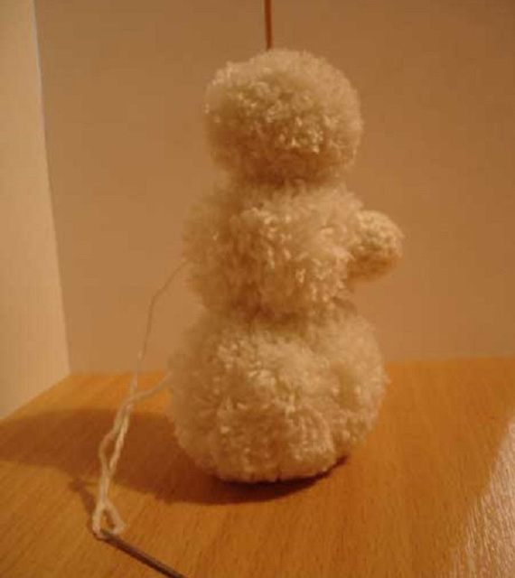Белый снеговик-3