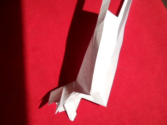Олень оригами-10