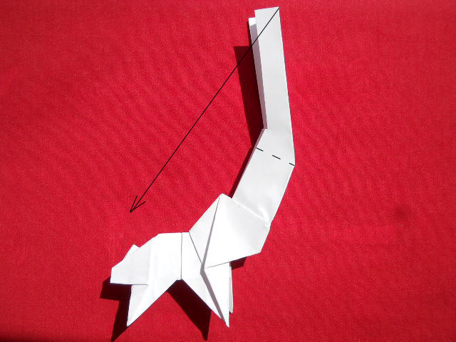Олень оригами-14