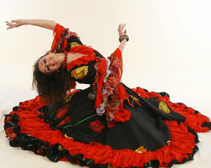 Цыганский карнавальный костюм