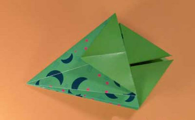 Елка оригами-5