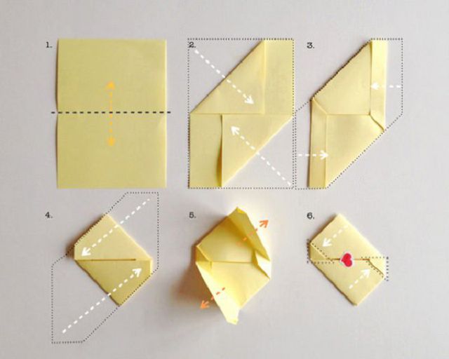 Оригами поделка в подарок