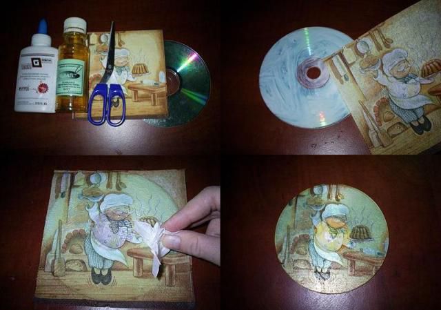 Поделки из CD дисков