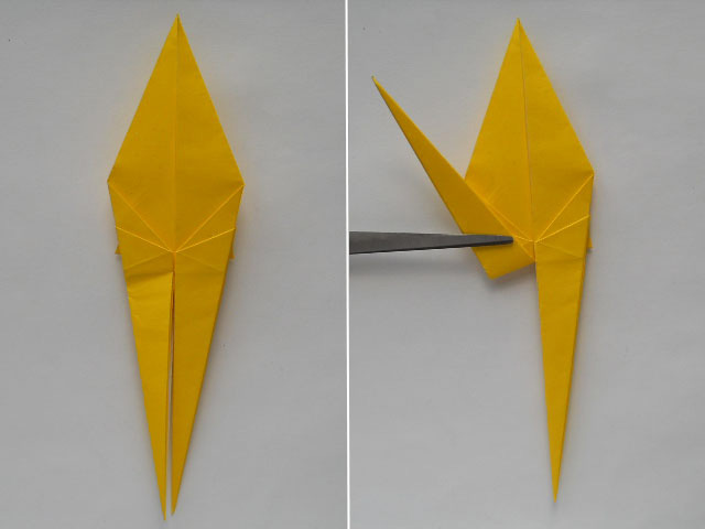 Обезьяна оригами-11