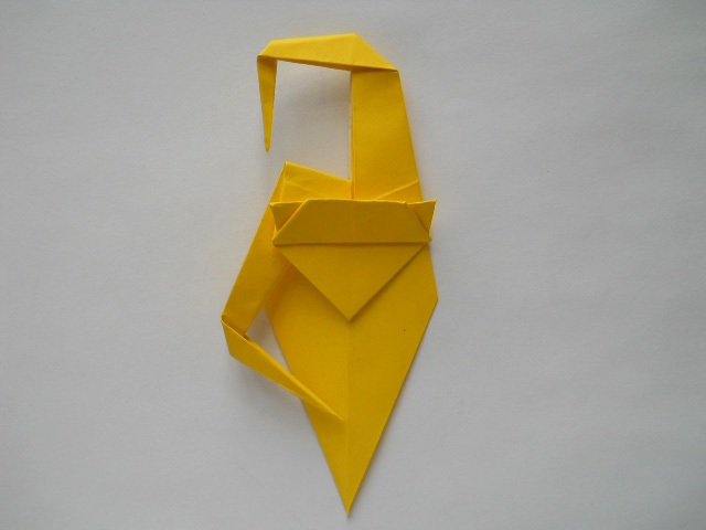 Обезьяна оригами-14