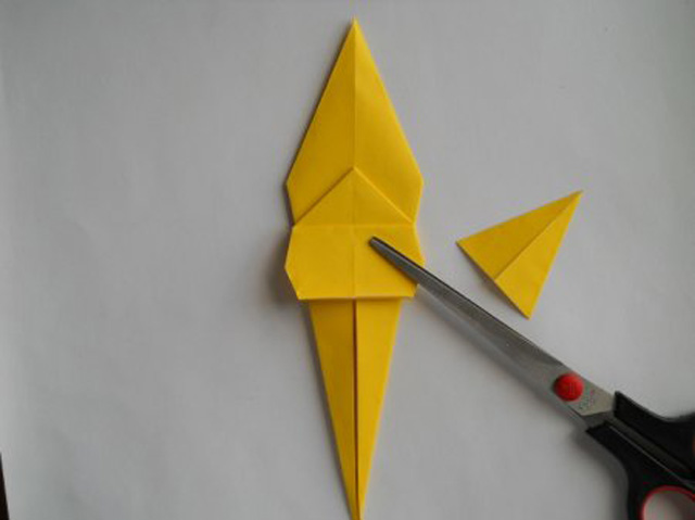Обезьяна оригами-8