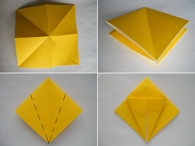Обезьяна оригами