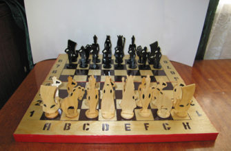 шахматы своими руками