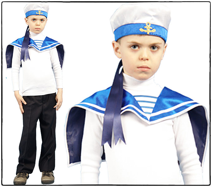 Карнавальный костюм моряка