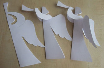 Летающий оригами ангел-3