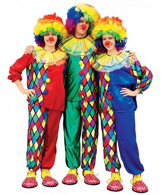 Каким должен быть костюм клоуна или клоунессы?