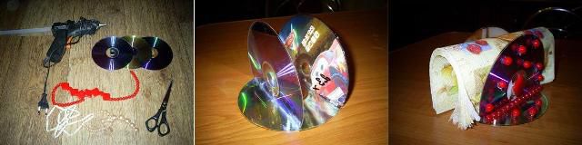 Поделки из CD дисков