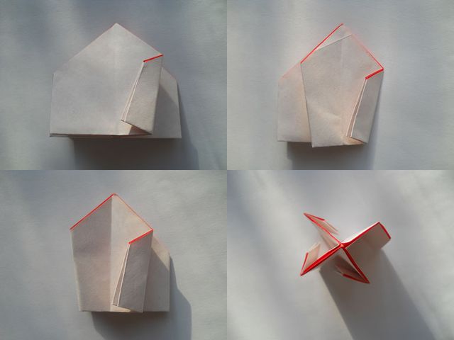 Простые и красивые тюльпаны оригами ﻿