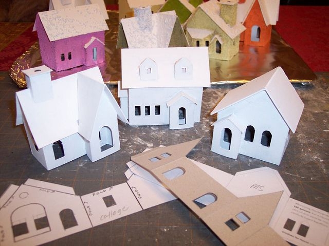 Как сделать домик оригами: 2 простой способ