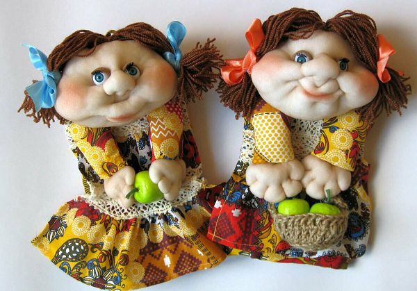 Куклы из капроновых колготок для начинающих