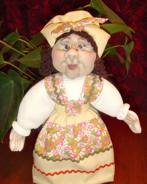 Кукла из капроновых колготок своими руками. Мастер-класс